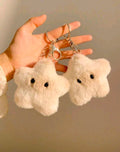 1pc White Star Lightweight Versatile Fashion Keychain