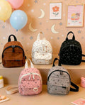 1 pc This Casual Style Zip-Up Top Backpack Features A Sweet Butterfly Print Design, With Comfortable Adjustable Shoulder Straps. It Can Meet Basic Storage Needs