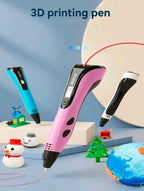 3D Drawing Pen, DIY Painting Printing Pen, 3D Graffiti, Type-C USB Interface, Batteryless