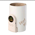 Portable Bottle Warmer For Travel, 6 Temperature Settings With Smart Control & Night Light, Fast Heating, 5-8H Warmth For Baby Feeding