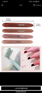 4pcs Fluorescent Highlighter Pens, Oblique Tip, Water-Based Ink, Quick-Drying